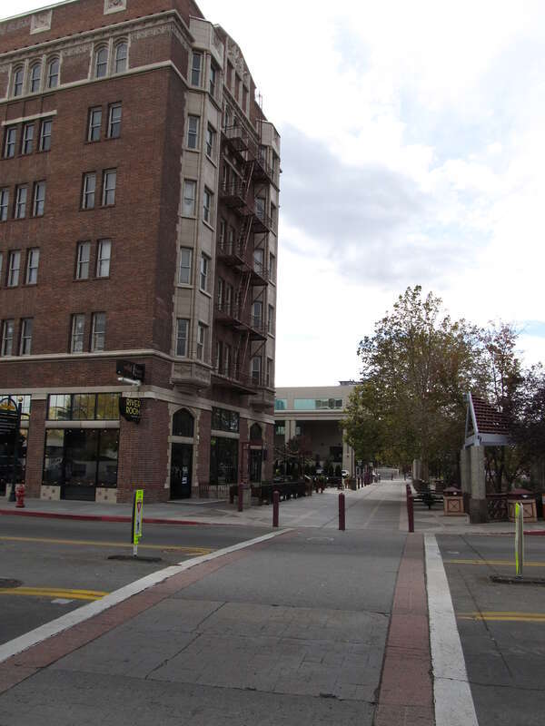 The Riverside Hotel is a former hotel in Reno, Nevada, that sits on the exact location where Reno began in 1859. The building now houses apartments and studios for artists, and is listed on the National Register of Historic