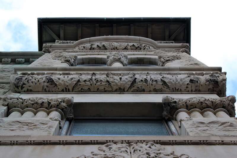 Paine Mansion (Pi Kappa Phi Alpha Tau, "Castle") Exterior