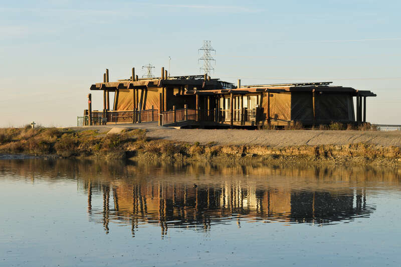 Lucy Evans Baylands Nature Interpretive Center, Baylands Nature Preserve, Palo Alto, California.