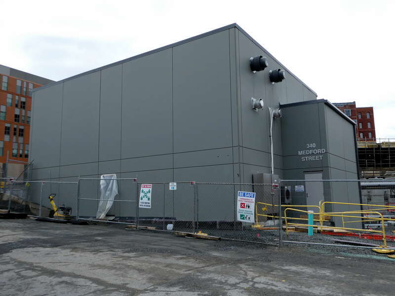 Pearl Street Substation near completion in December 2021