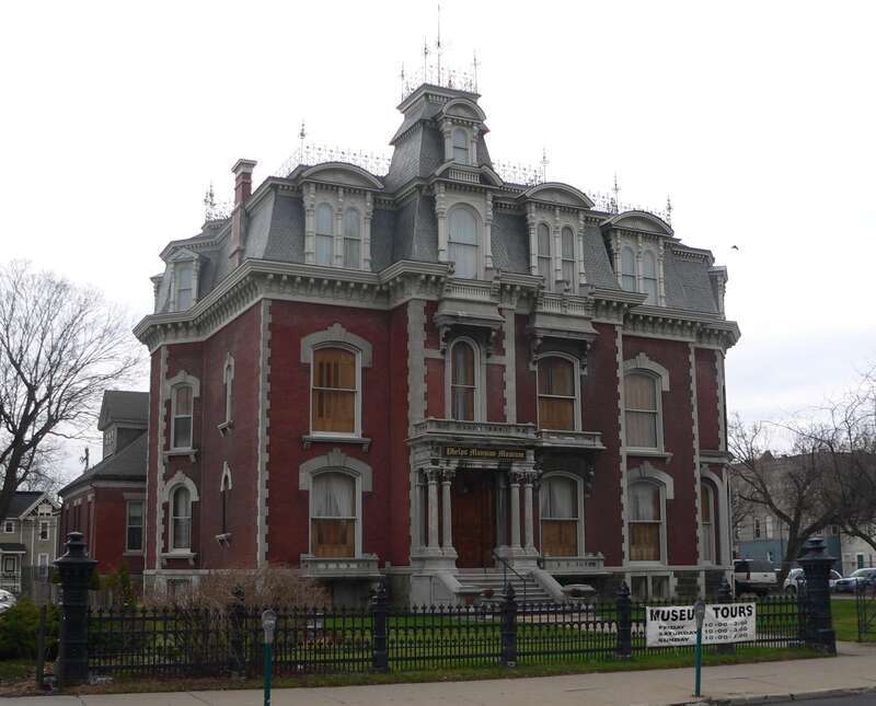 Phelps Mansion Museum, located at 191 Court Street in Binghamton, New York.