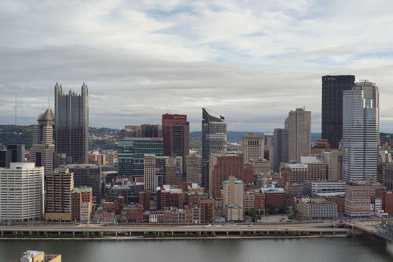 Skyline of Pittsburgh from Mount Washington.