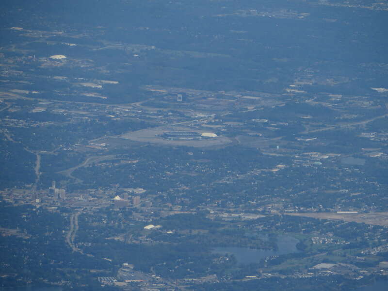 The Pontiac Silverdome, formerly known as the Silverdome, was a stadium located in Pontiac, Michigan, United States. It opened in 1975 and sits on 127 acres (51 ha) of land. When the stadium opened, it featured a fiberglass fabric roof held up by air