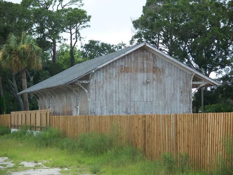 Port Orange, Florida: Port Orange Florida East Coast Railway Freight Depot
