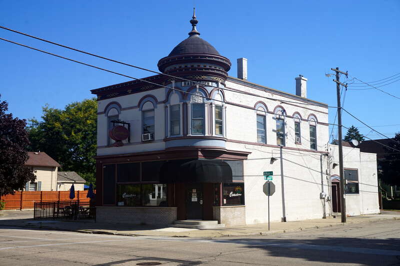The Haumersen Building in Racine, Wisconsin (United States).