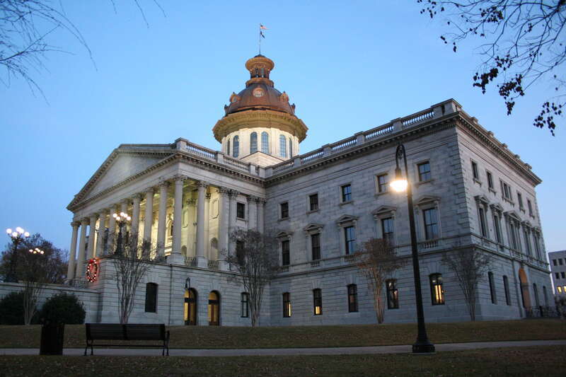 South Carolina State House, Christmas 2006, Brandon Davis