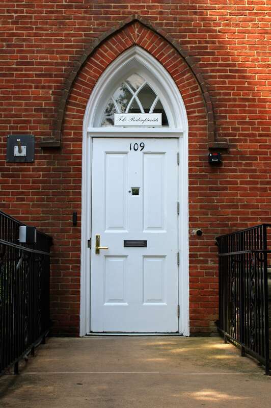 The rectory at Saint Mary's Catholic Church on Duke of Gloucester Street in Annapolis, Maryland.