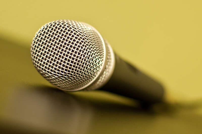 "Some days there won't be a song in your heart.  Sing anyway." - Emory Austin

Day 10:  I've spent a lot of time recently researching home karaoke options.  Over the weekend, I pulled the trigger and bought most of the necessary karaoke equipment.
