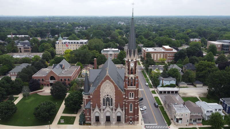 St. Peter and Paul Catholic Church in Naperville IL.