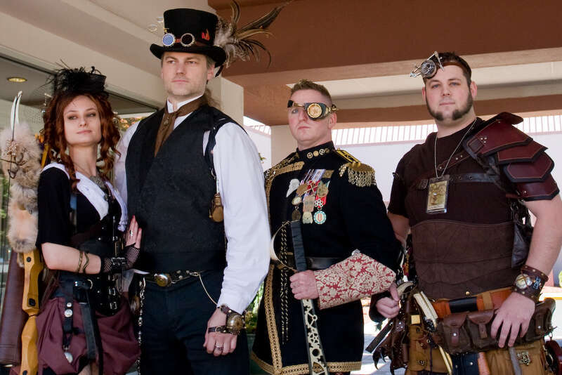 www.steampunkfamily.com at the Steampunk Worlds Fair