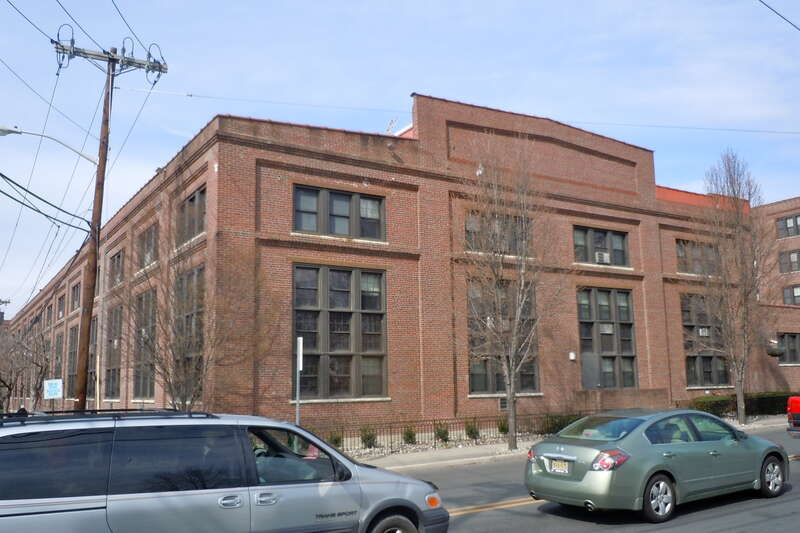 Stokely-Van Camp Industrial Complex on the NRHP since March 11, 1983 at Lalor Street at Stokely Ave. in Trenton, New Jersey.  The pork &amp; beans company