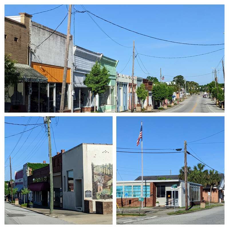 Collage of photos from Summerton, SC