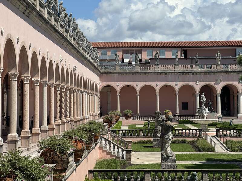 Within the confines of the Ringling Museum of Art building