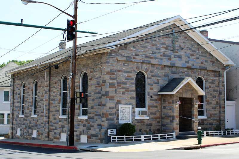 Trinity Bible Church on E. Antietam St. in Hagerstown, Maryland.