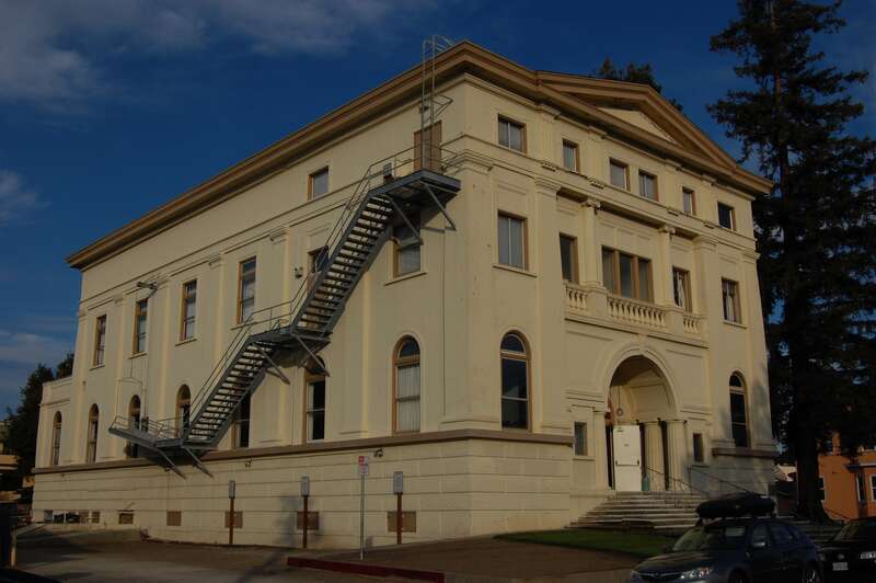 Masonic lodge. 100 North Ellsworth Avenue, San Mateo, California, USA