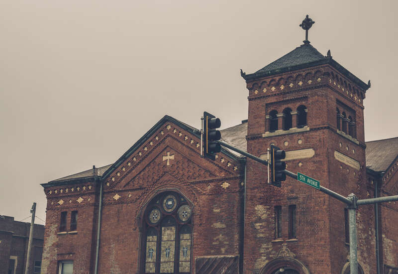 Church at 1005 5th Avenue in Moline, Illinois.