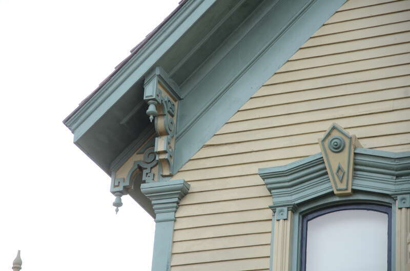 W.H.H. Clayton House Detail, Cornices