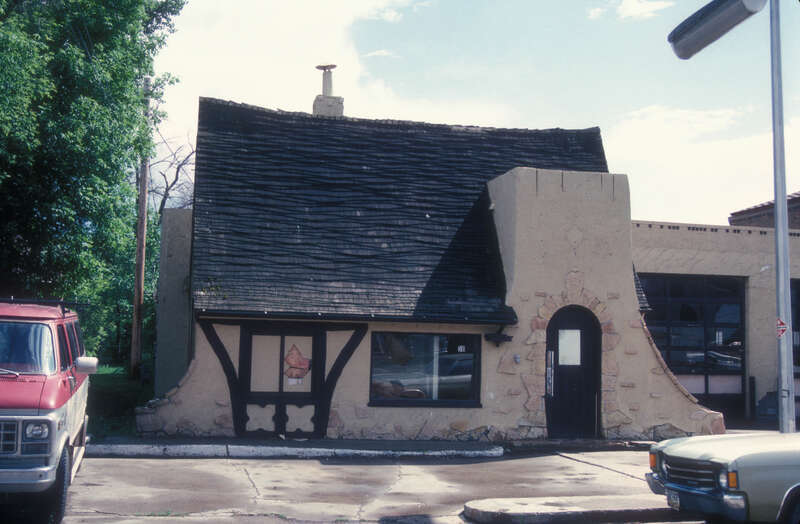 BUILT 1929 IN THE SO-CALLED DOMESTIC STYLE THAT SUGGESTED ASSOCIATION WITH HOME AND FAMILY