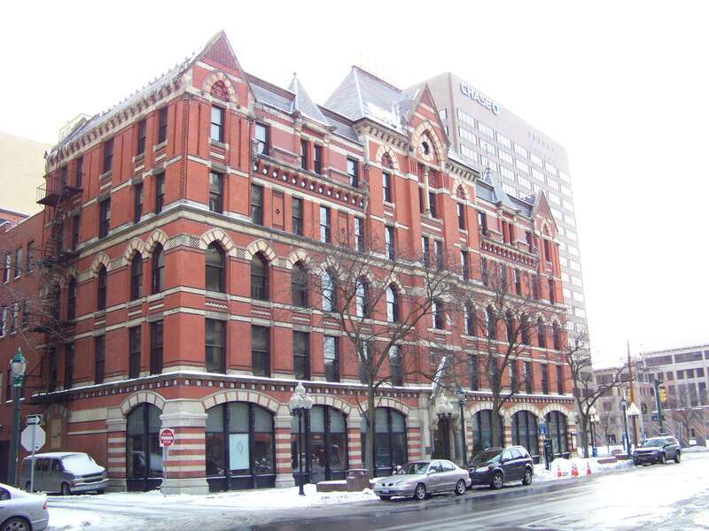White Memorial Building, Joseph Lyman Silsbee (architect), Syracuse, New York