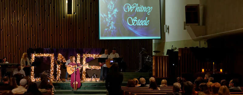 Whitney Steele's New Album Release "Beyond These Four Walls" Concert at CrossRoad Church in Gardena CA on January 24th, 2014.