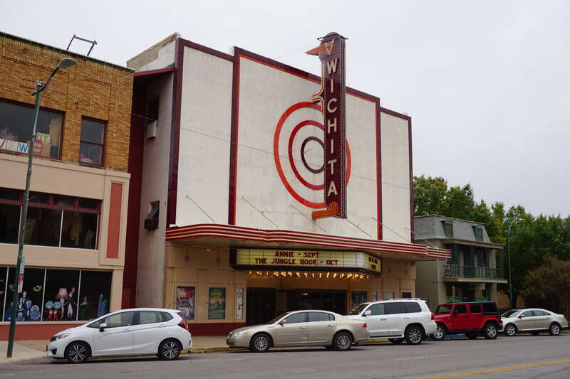 The Wichita Theatre in Wichita Falls, Texas (United States).