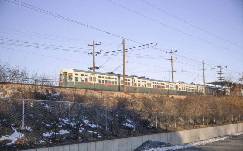 19680222 04 CTA Evanston L @ Central St.