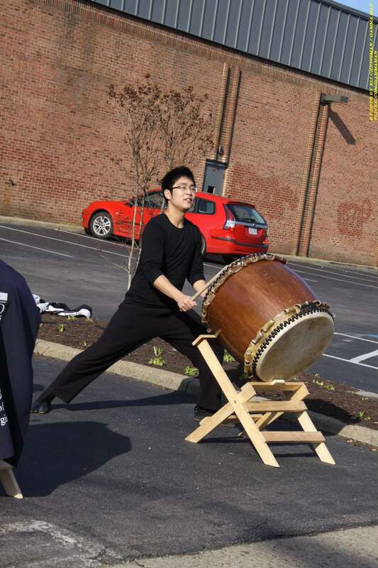 Taiko demonstration by the Mandingo Ambassadors