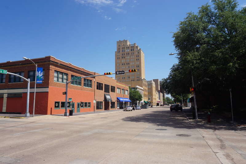 Cypress Street in Abilene, Texas (United States).