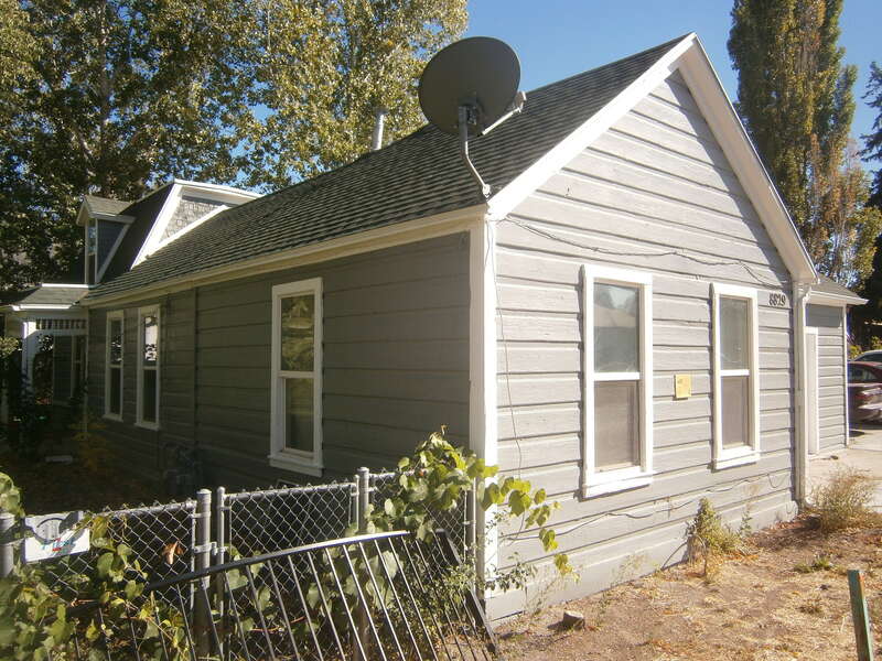 The Allsop-Jensen House, a historic home in Sandy, en:Utah, United States.