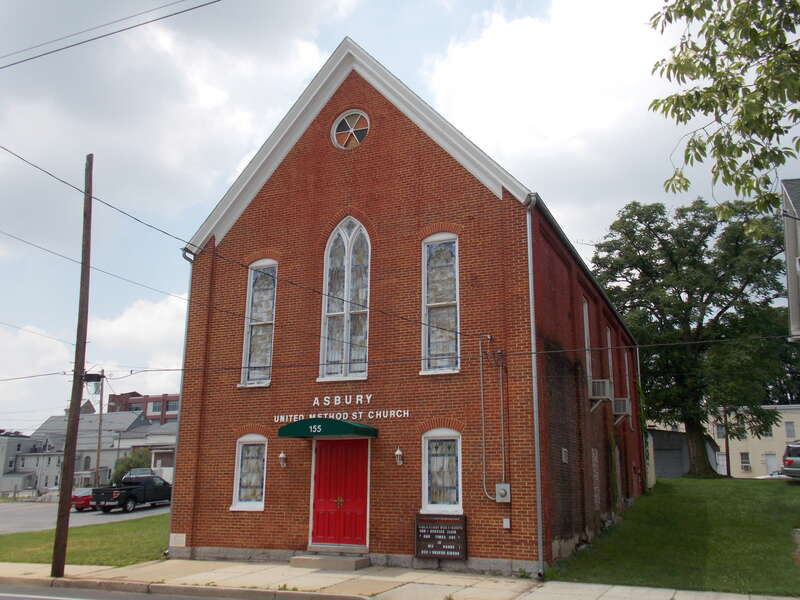 Asbury United Methodist Church in Hagerstown, Maryland.