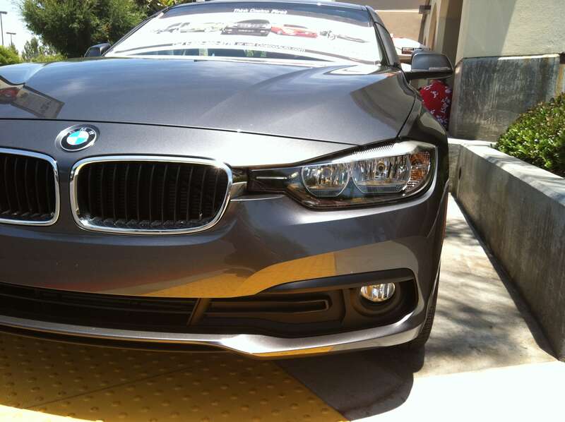 BMW 320i 2017 Base Sedan Grille &amp; Headlight. Built in Rosslyn, South Africa and Designed in Germany.
