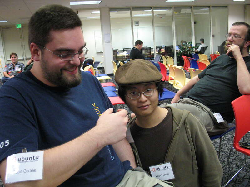 Bdale Garbee (left) and Keith Packard (right)