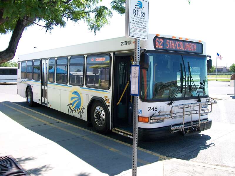 Ben Franklin Transit bus.
