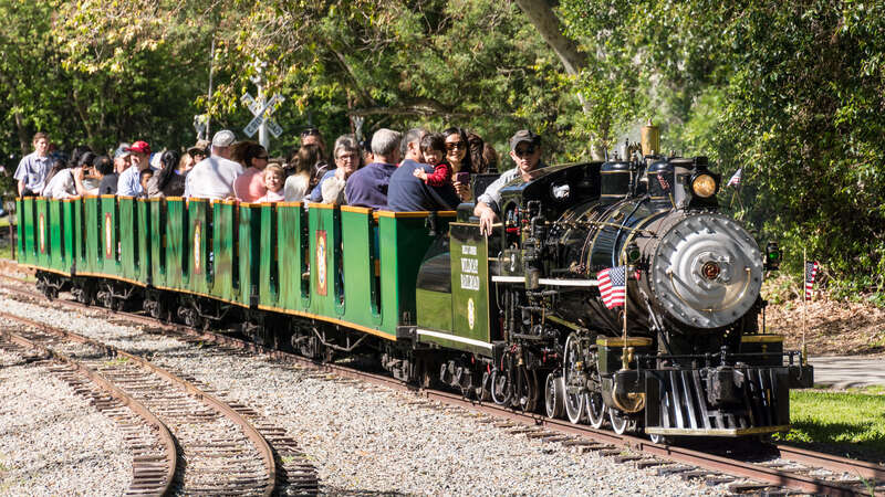 Billy Jones Railroad in Vasona Lake Park
