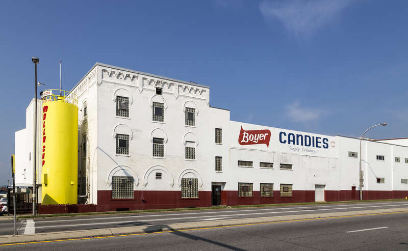 The Boyer Candy factory in Altoona, Pennsylvania, USA
