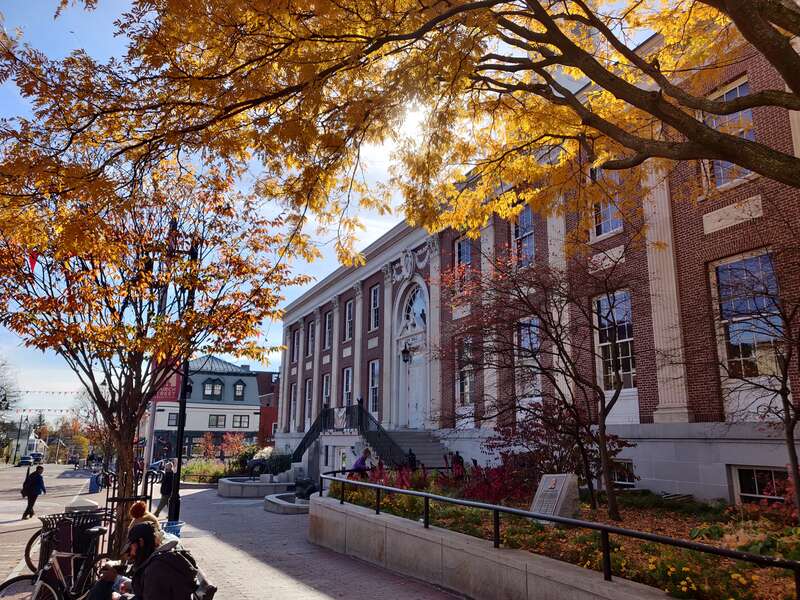 City Hall of Burlington, Vermont, U.S., in October 2022