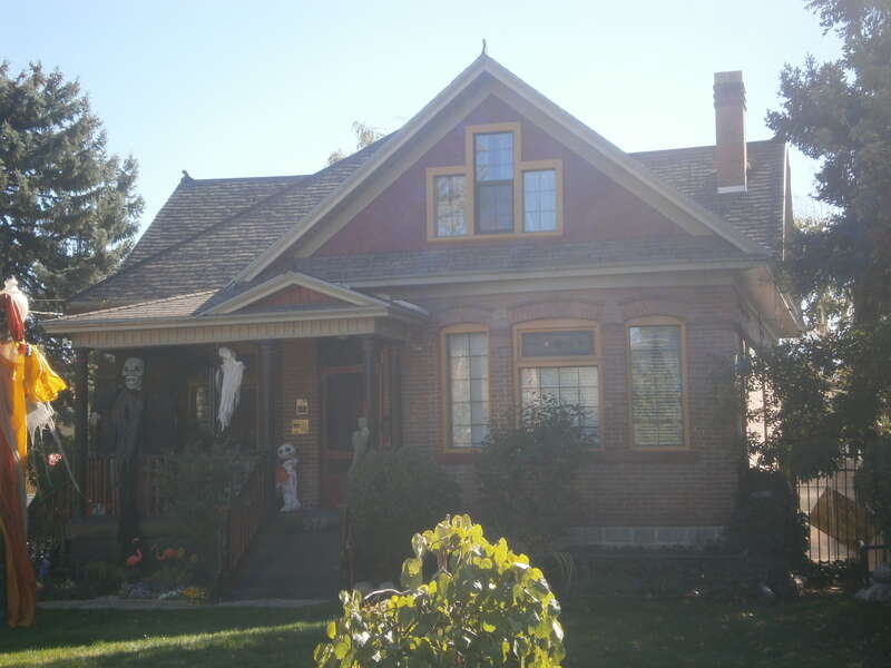 The Emma Olive Dobbs House, a historic home in Sandy, en:Utah, United States.
