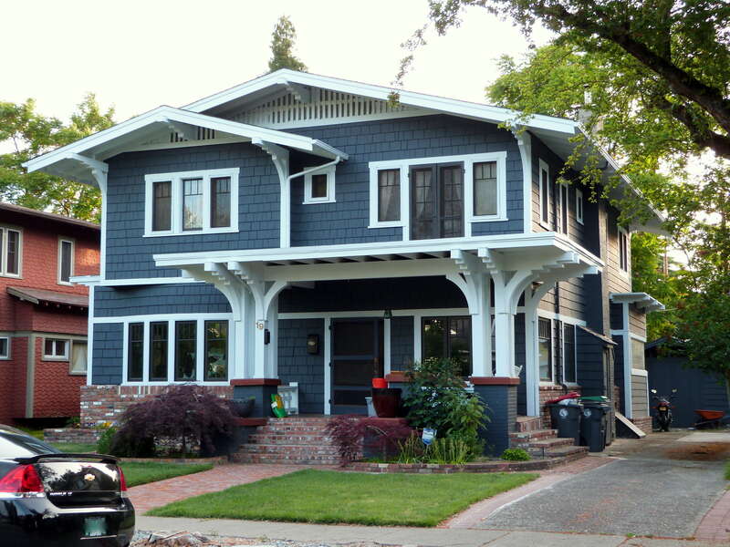 The historic Burdette L. and Sibyl F. Dodge House (built 1913), located at 19 Geneva Street in Medford, Oregon, United States, is listed as a contributing resource in the Medford Geneva-Minnesota Historic District. The historic district is listed on