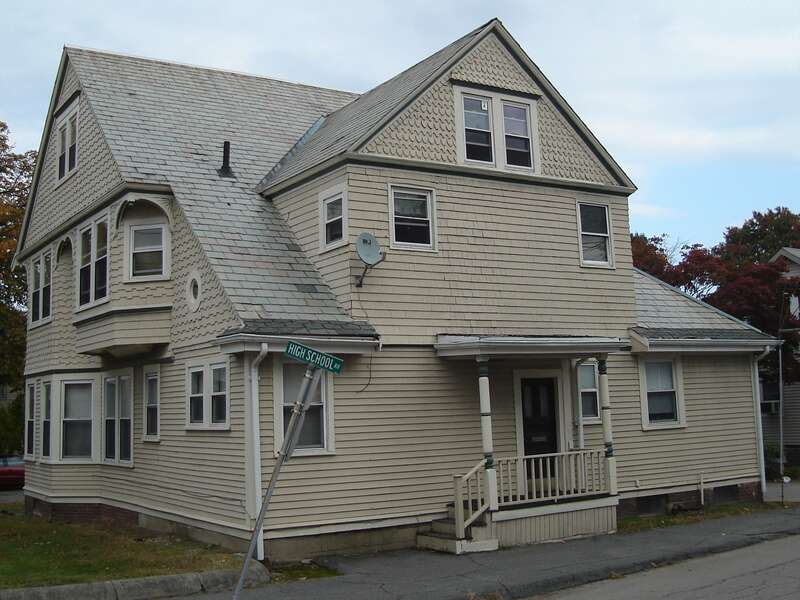 Dr. Frank Davis House, contstructed c. 1879 Queen Anne style home and office in Quincy, Massachusetts, entered into the National Register of Historic Places in 1989. External link: http://thomascranelibrary.org/htm/287.htm