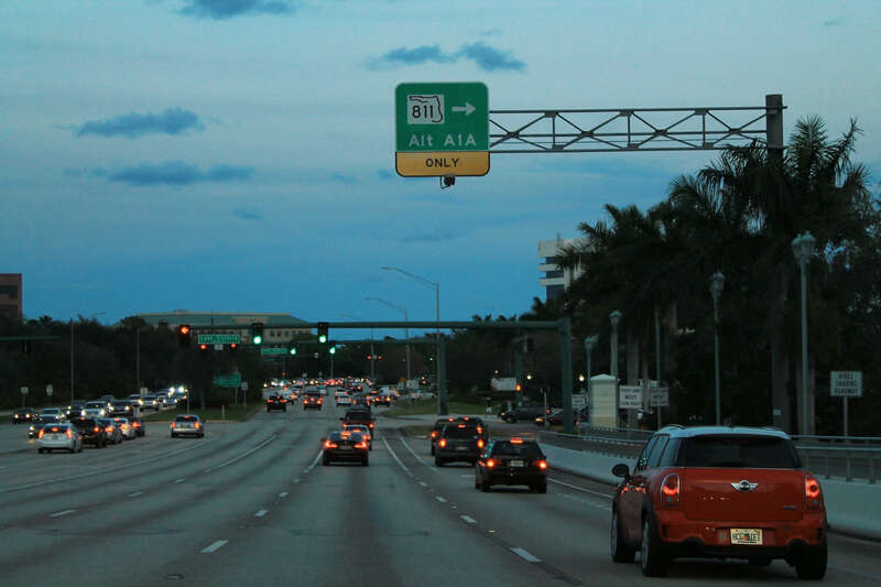 For a while, A1A had an Alternate Route on Florida State Road 811. I think "SR 811" was named afterwards as a continuation of Dixie Highway in Palm Beach County. But the idea of an "Alternate-Alternate Not Unlike But Not Quite US Route 1" is enough