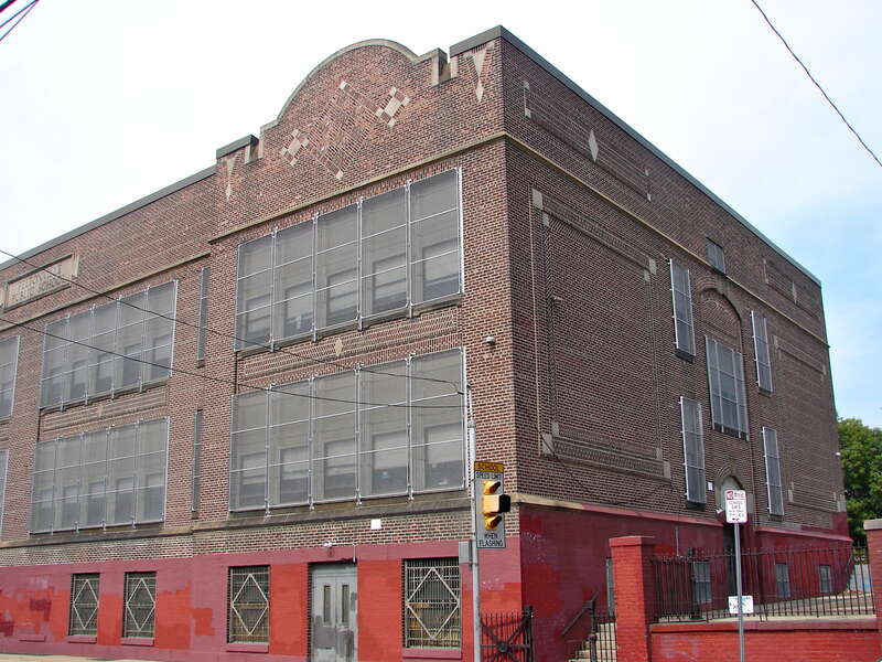Feltonville School No. 2 in Philadelphia on the NRHP since November 18, 1988. At 4901 Rising Sun Ave., at corner with Roosevelt Road (US 1) in the Feltonville neighborhood of North Philly.