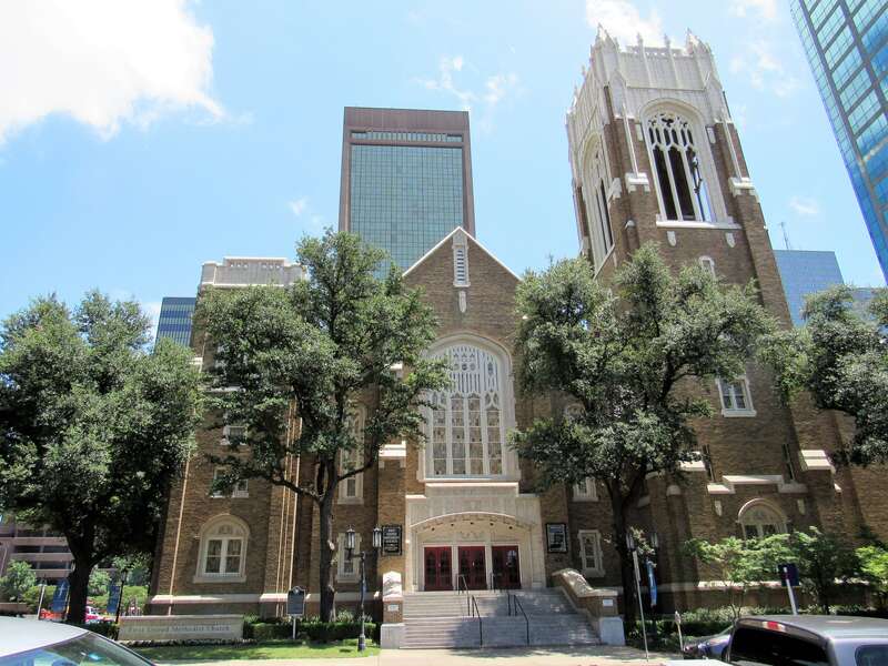 First United Methodist Church in Dallas, Texas.