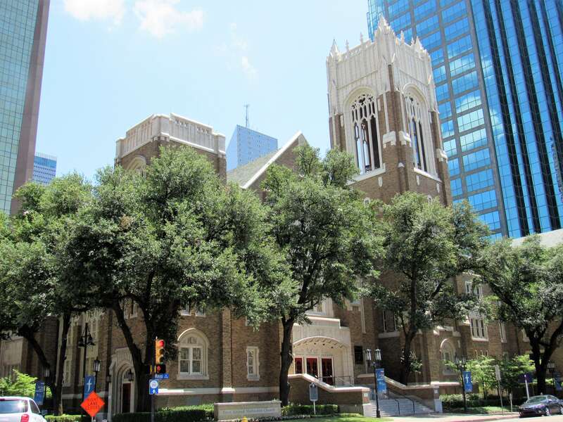 First United Methodist Church in Dallas, Texas.