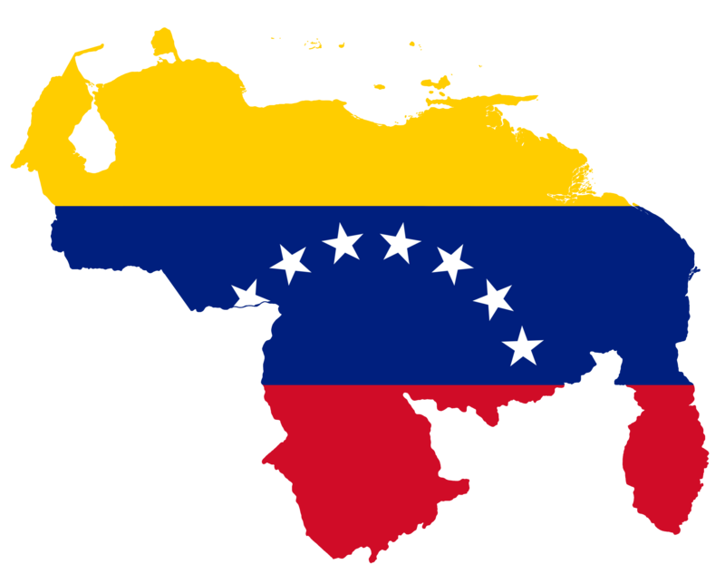 File:Flag Map of Venezuela with Guayana Esequiba 