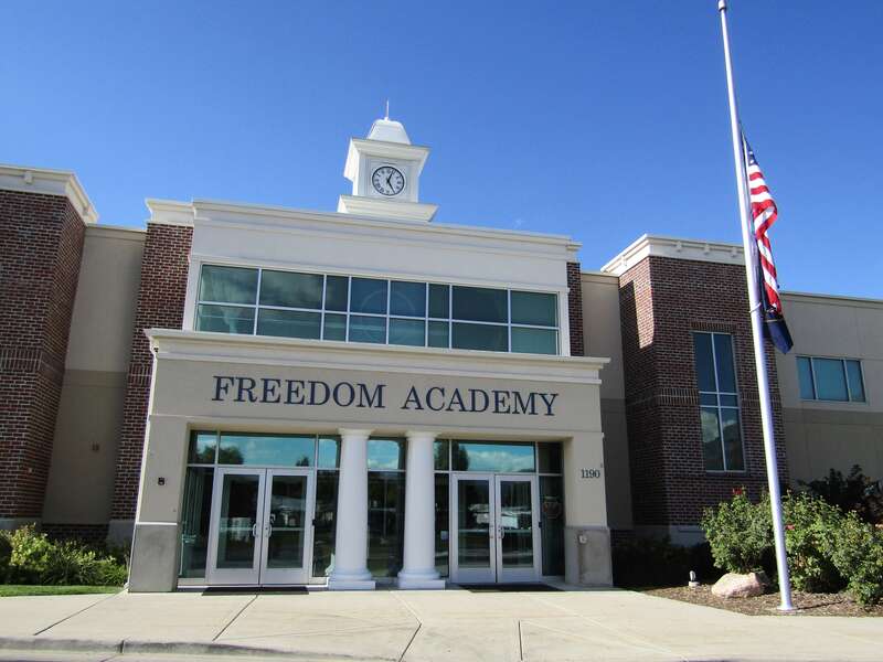 Elementary school in Provo, Utah.