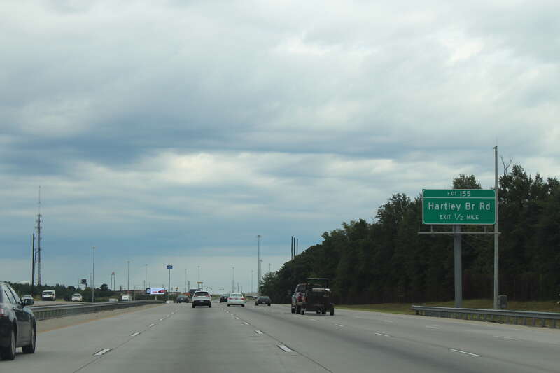 Georgia I75nb exit 155 .5 mile, Macon-Bibb County, Georgia