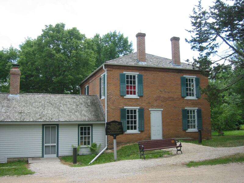 The w:Gideon Pond House in w:Bloomington, Minnesota.  The house was built in 1856 and is listed on the w:National Register of Historic Places.