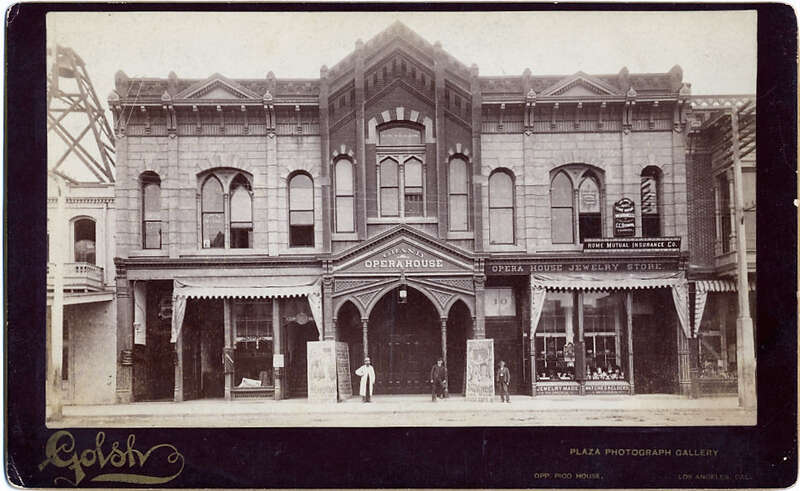 Grand Opera House Los Angeles c.1884-1893