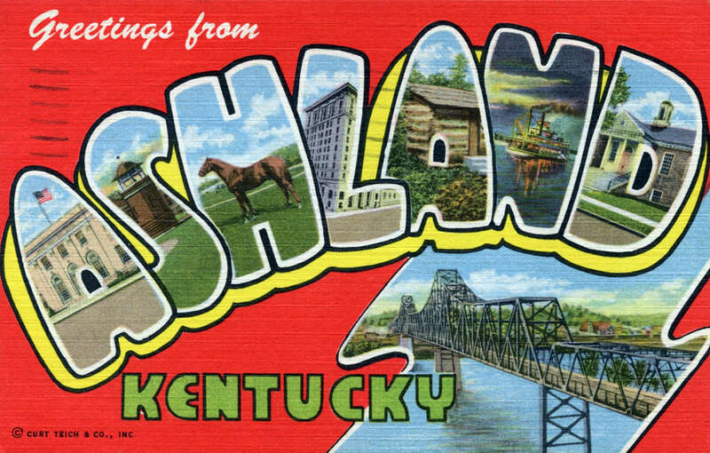 Production Date: 1954
Source Type: Postcard
Printer, Publisher, Photographer: Tri-State News Agency, Curt Teich (#4C208-N)
Postmark: September 30, 1967, Catlettsburg, Kentucky
Collection: Steven R. Shook
Tenney and Hilbert Published Market Price in