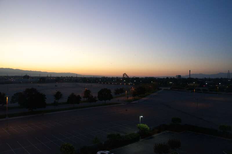 View from my room.